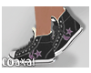 Pastel/Black Sneakers