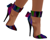 Harlequin Bow Heels