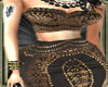 !!Black bronze dress xxl