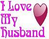 I Love My Husband Pink