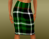 schots green skirt