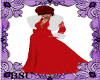 BSU Red Knit GownWJacket