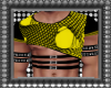 Yellow Net Halftop