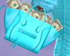 FG~ Money Bag Blue