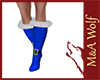 MW- Blue Santa Boots