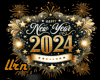 Happy Year 2024 Poster