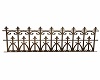 fancy bronze iron fence