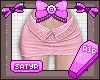 Pink Denim Skirt RLS