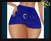 Blue Strap Shorts