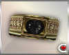 *SC-Gold&Onyx Ring Lt