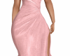 vestido elegante rosa