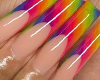 Rainbow Nails