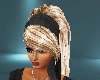 Blonde Scarfed Hair