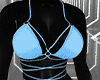 Blue Bikini Top