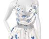 Ar White Flower Dress