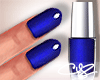 !CYZ Royal Blue Nails