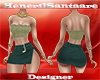 HS-Green Noele Denim Set