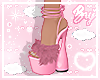 fur heels for cuties!