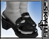 Loafers + Socks Gray