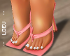 Pink Sandals!