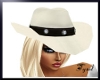 ~T~White Cowgirl Hat