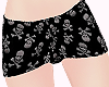 ❥ skull shorts !