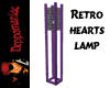 Retro Hearts Lamp