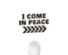 Peace 3D Head signage M