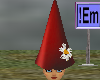 !Em Red GnomeHat Daisys