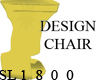 design chair yellow