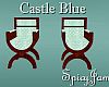 Castle Blue Side Chair