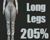 ⭐205%Long Legs