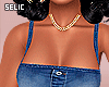 ** Belly Dress Denim** 
