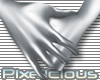 PIX Cassie Gloves Silver