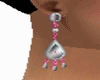 pinky@silver earrings