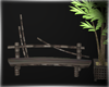 Bamboo Dual Bench &Plant