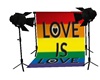 Love is Love backdrop