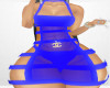 RLL Blue Sheer Dress