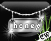 *Label* Niklace-Honey