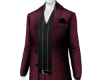 Burgundy Casual Suit