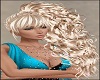 Blond Curls Big Ponytail