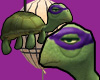 Masked Turtle (Purple)