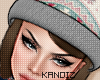 !!K Xmas Beanie Grey L