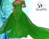 {SS} Green Evening Gown