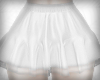 white silk skirt