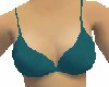 blue/green bikini top