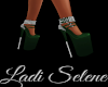 !LS Athena Green Heels