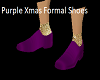 Purple Xmas Shoes