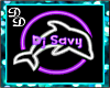 DJ Savy Floor Sign