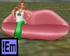 !Em Pink Lips Couch 2Sit
